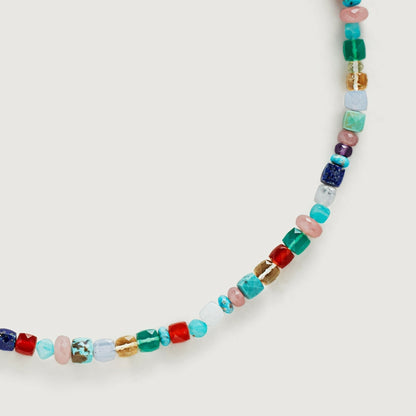 Natural Gemstone Beaded Necklace