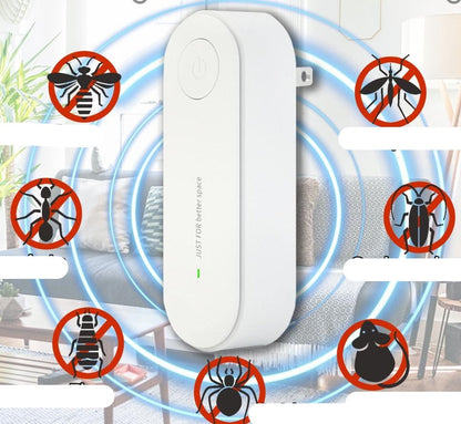 Ultrasonic Pest Repeller Plug-In – Pack of 2 Indoor Mosquito & Insect Repellent Devices