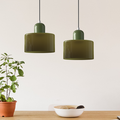 Bauhaus Small Glass Pendant Light