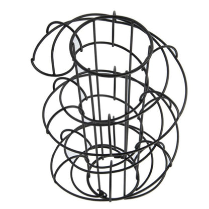 Soporte espiral para huevos y contenedor de almacenamiento