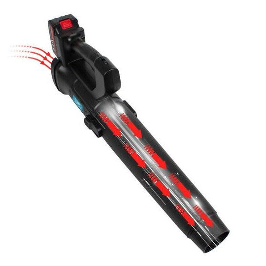 Sopladora de Nieve Eléctrica Inalámbrica 21V – Lanzador de Nieve Portátil para Escaleras, Terrazas y Autos