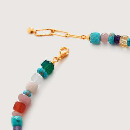 Natural Gemstone Beaded Necklace