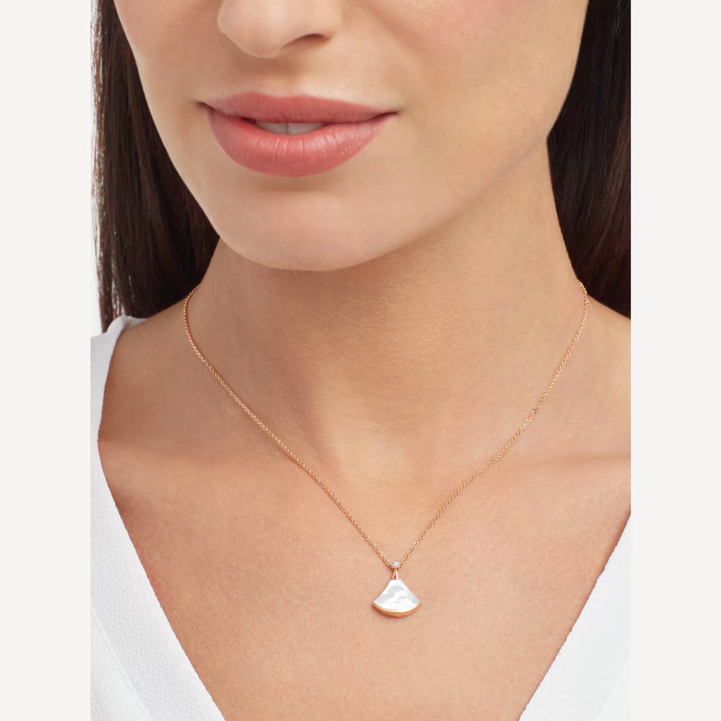 Divas’ Dream Necklace, 925 Silver, 18K Gold Plated