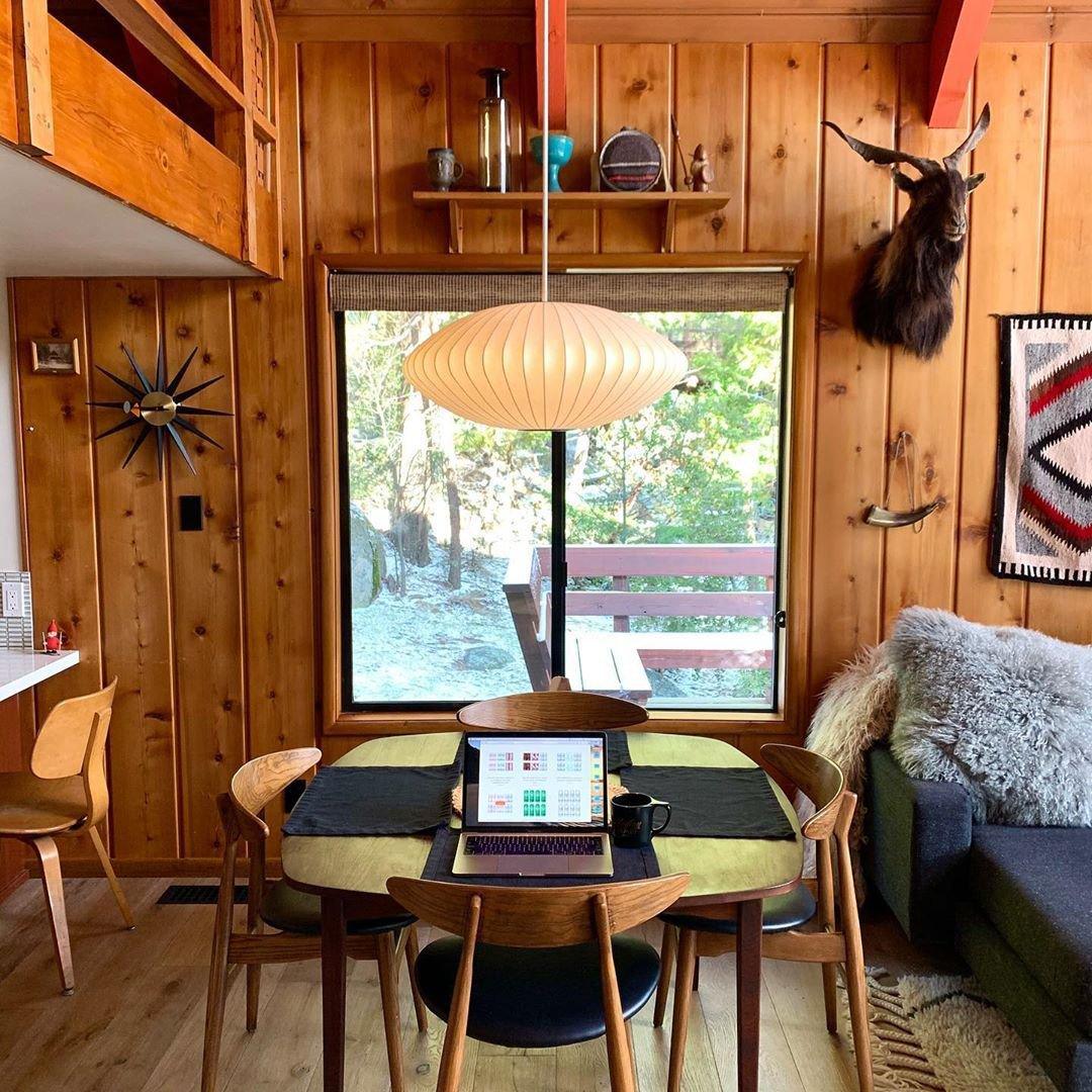 Minimalist White Bubble Hanging Pendant Light