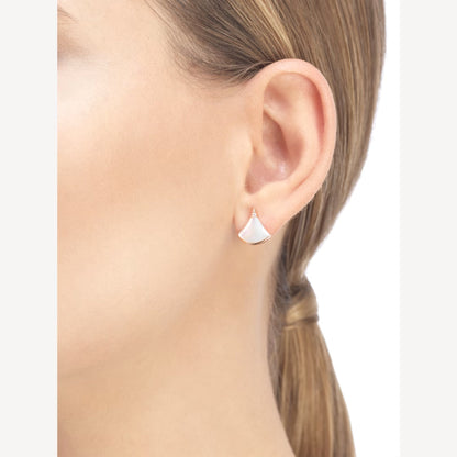 Divas’ Dream Earrings – 18k Gold Plated with Mother of Pearl