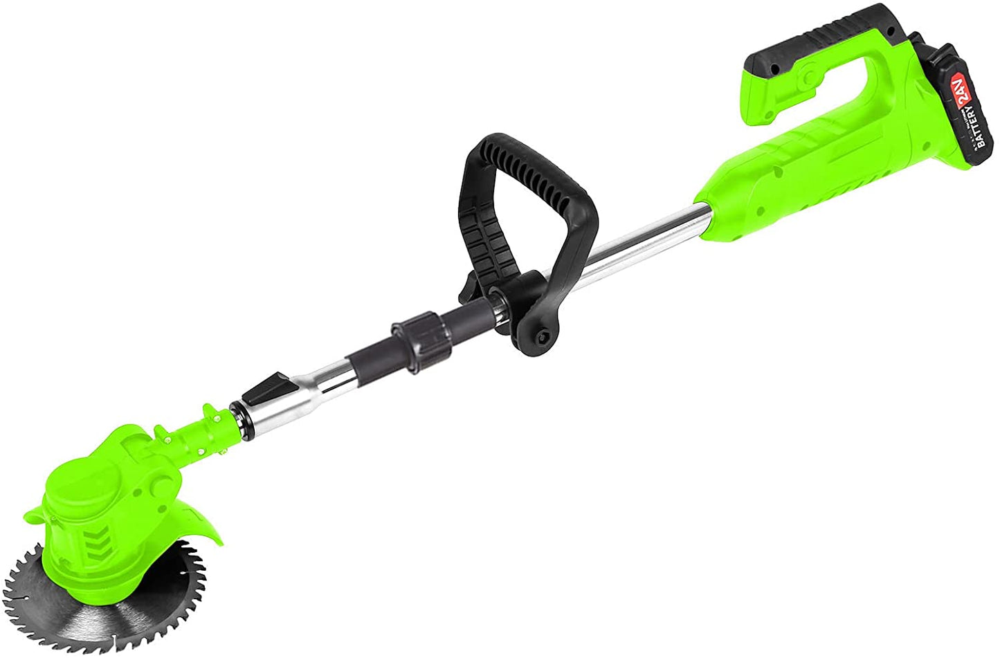 Cordless Electric Weed Eater – Rechargeable Grass Trimmer with Adjustable Head