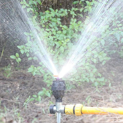 360° Rotating Garden Sprinkler with Tripod Stand