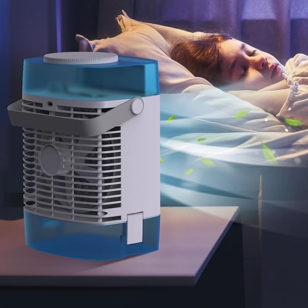 Aire acondicionado portátil 4 en 1 con humidificador y ventilador