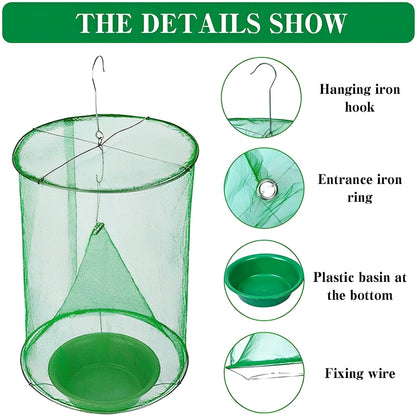 Reusable Stable Fly Trap – Outdoor Ranch & Barn Insect Catcher