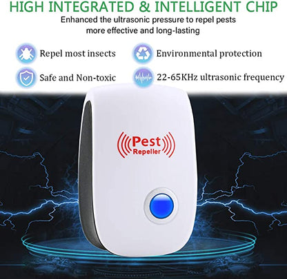 Ultrasonic Rat Repeller – Plug-In Rodent Control Device for Home & Garage