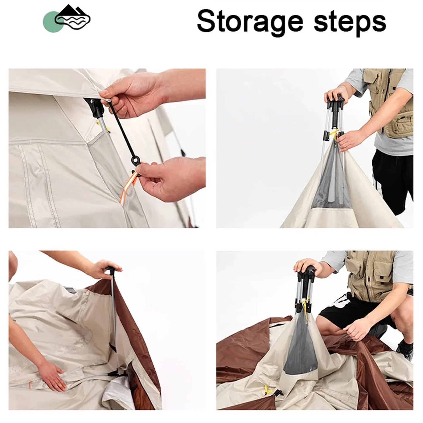 Automatic Installation 4 Person Automatic Easy Pop Up Tents For Camping