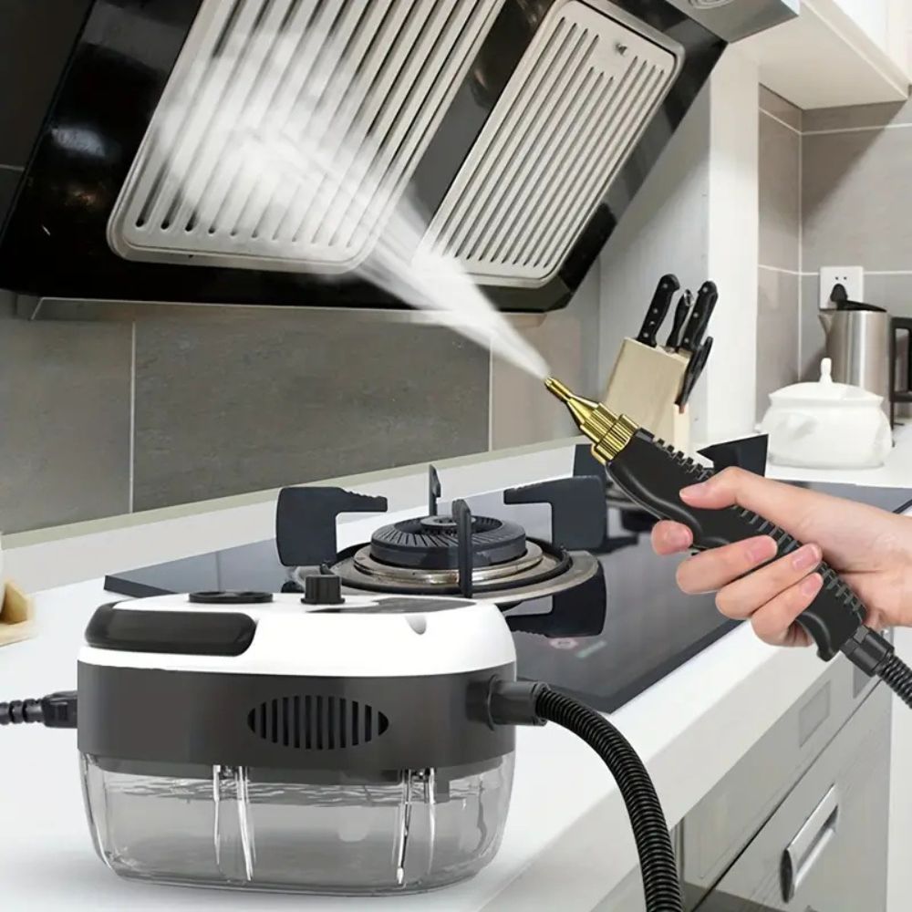 Limpiador de vapor potente para alfombras y muebles en casa