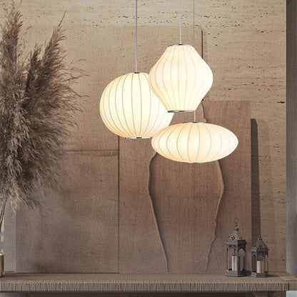 Minimalist White Bubble Hanging Pendant Light
