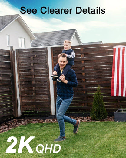 Outdoor Solar Security Cameras – Wireless Design with Motion Sensor & Night Vision