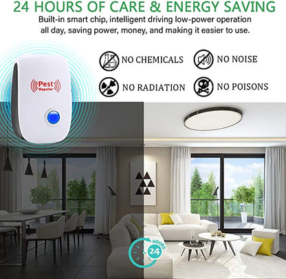 Ultrasonic Rat Repeller – Plug-In Rodent Control Device for Home & Garage