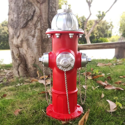 Realistic Dog Fire Hydrant Outdoor Decor and Training Prop