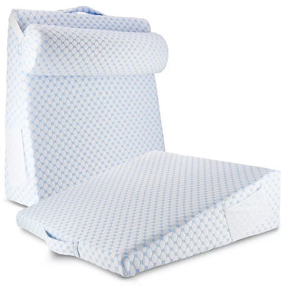 Adjustable Memory Foam Wedge Pillow with Cooling