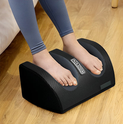 Foot and Calf Massager with Heat – Shiatsu Kneading Roller for Circulation & Pain Relief