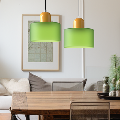 Bauhaus Small Glass Pendant Light