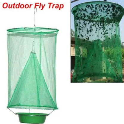 Reusable Outdoor Fly Trap – Non-Toxic Ranch Fly Catcher for Barns, Farms & Patios