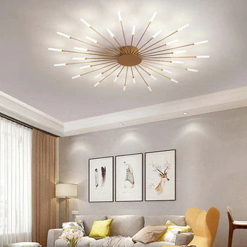 Flush Mount Ceiling Light Fireworks | Living Room/Bedroom