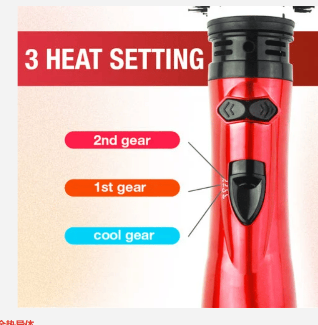 StyleMaster | Estilizador y Secador de Cabello de Aire Caliente Giratorio 3 en 1