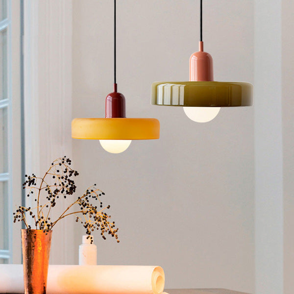 Modern Art Decor Bauhaus Glass Pendant Light