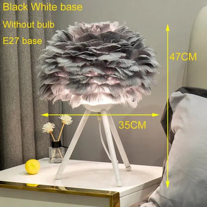 Belevue Goose Feather Lamp