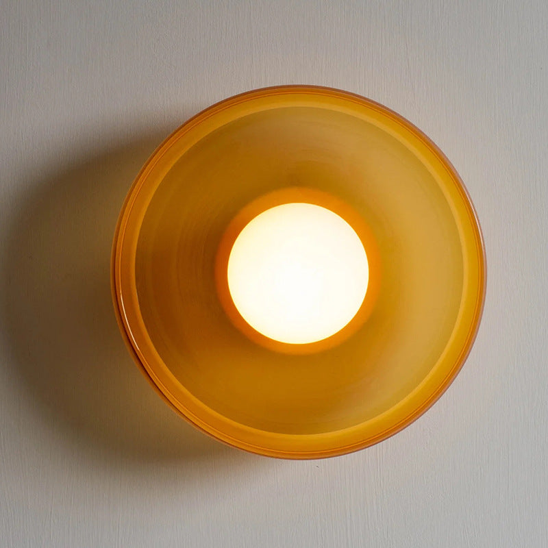 Glass Round LED Ceiling Light