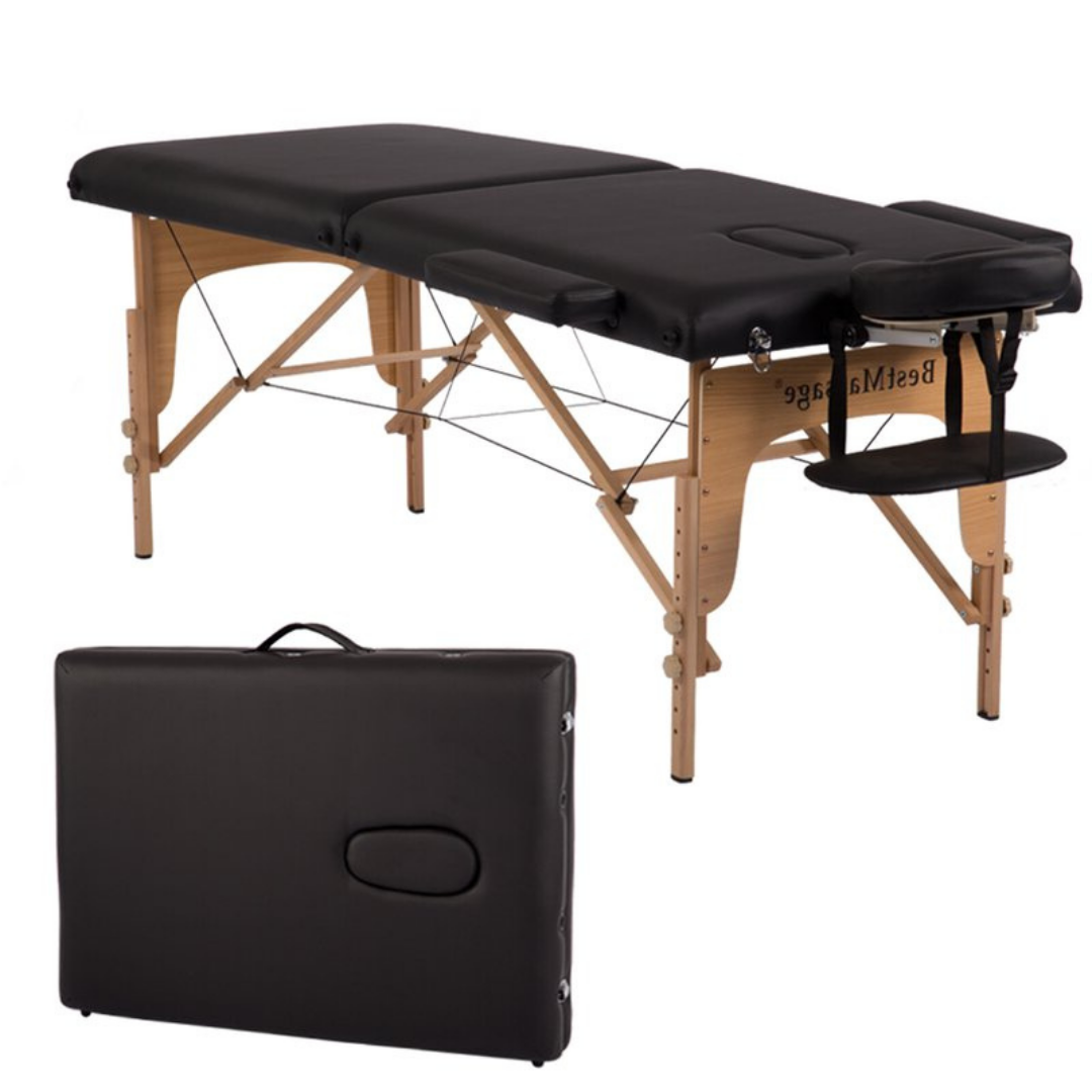 Verstelbare Massagetafel met Gratis Draagtas – Draagbaar & Opvouwbaar Ontwerp
