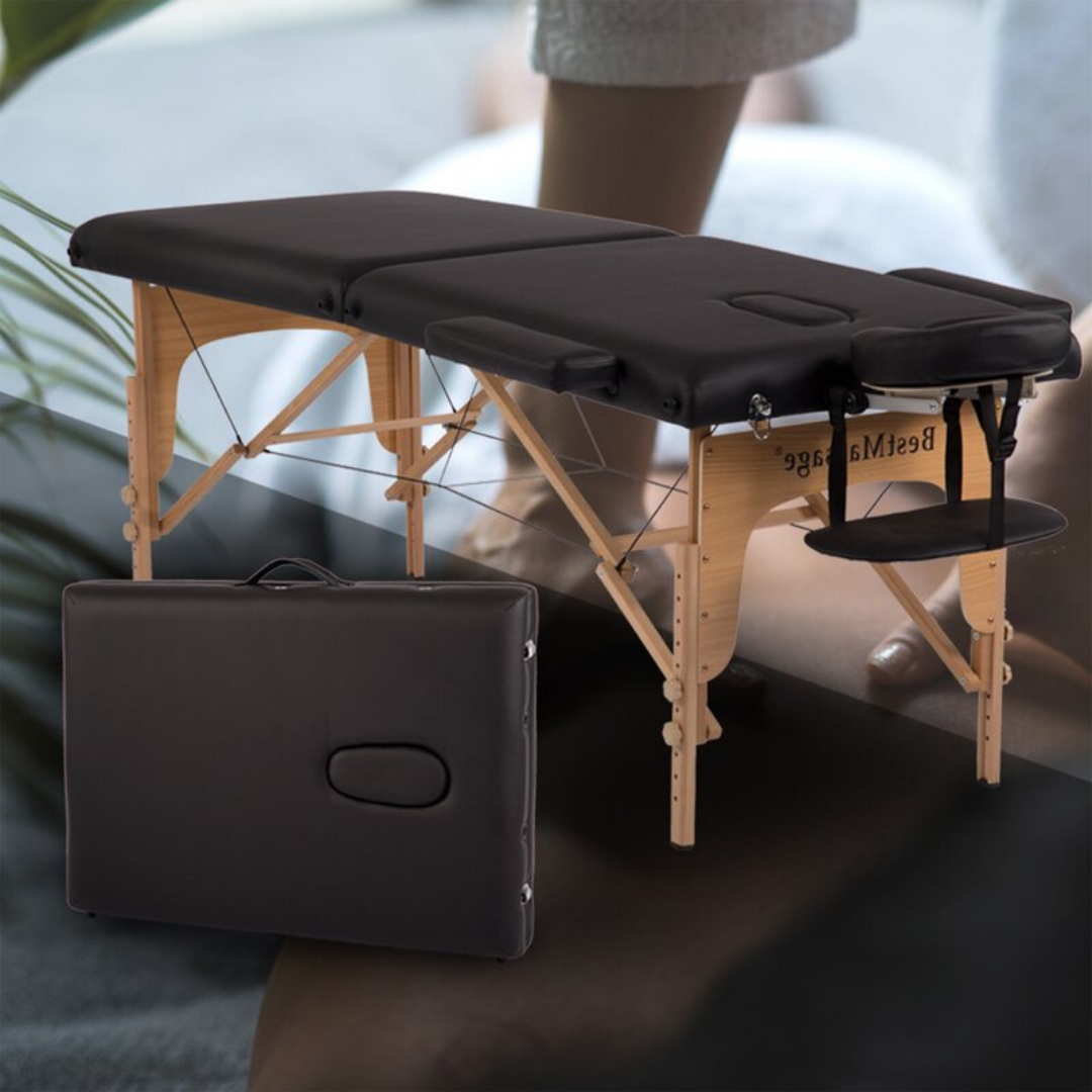 Verstelbare Massagetafel met Gratis Draagtas – Draagbaar & Opvouwbaar Ontwerp
