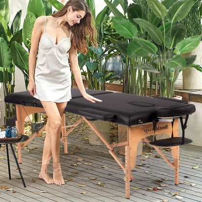 Verstelbare Massagetafel met Gratis Draagtas – Draagbaar & Opvouwbaar Ontwerp