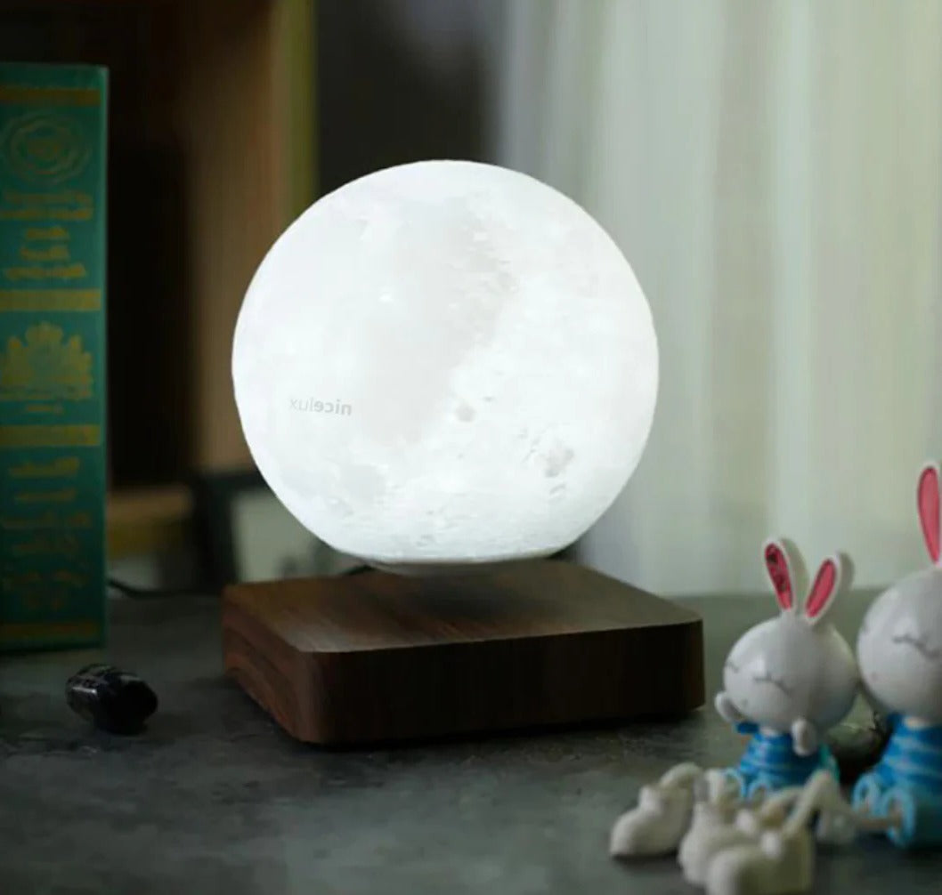 Floating moon lamp