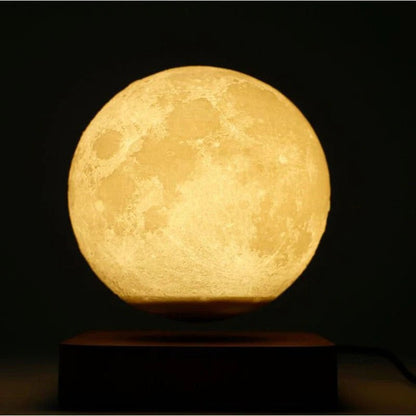 Floating moon lamp