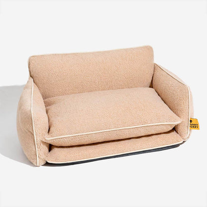 Soft Faux Lambswool Dog & Cat Sofa Bed