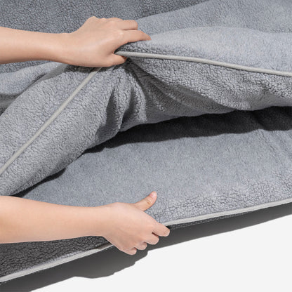 Soft Faux Lambswool Dog & Cat Sofa Bed