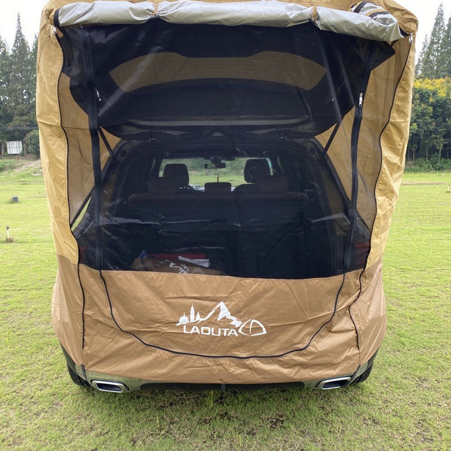 CampingTent | Høyt Beskyttende Bil SUV Bakluke Tailgating Campingtelt