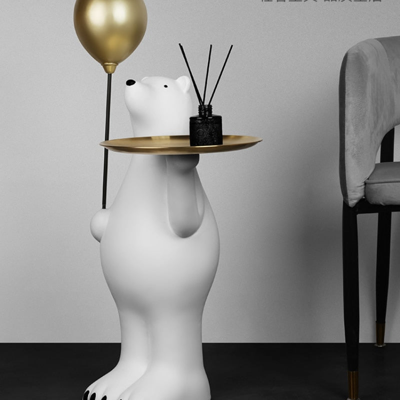 Bear Table Sculpture