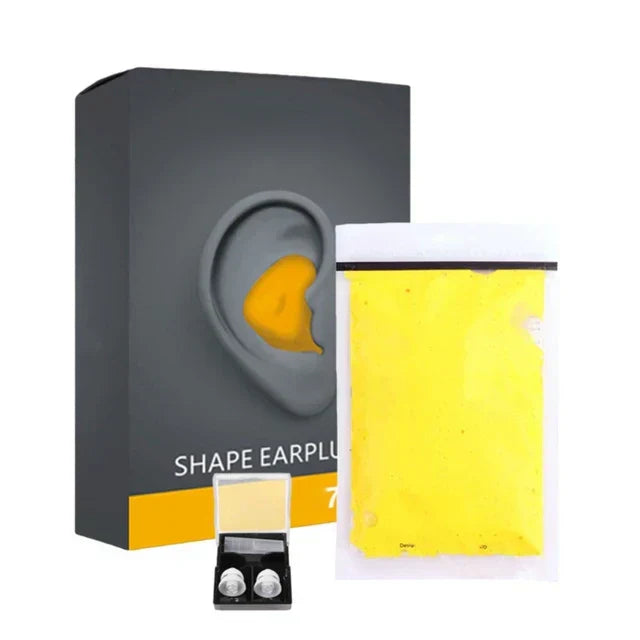 Custom-Fit Moldable Sleep Ear Plugs – Soft, Reusable & Noise Cancelling