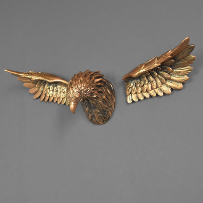 3D Eagle Head Wall Statue