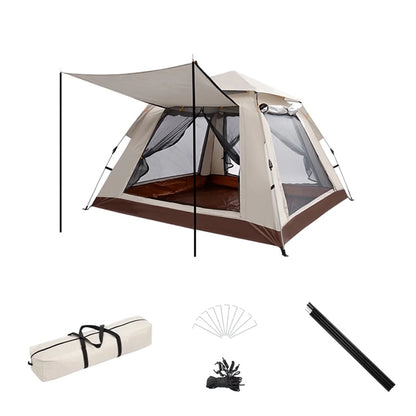 Automatic Installation 4 Person Automatic Easy Pop Up Tents For Camping