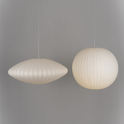 Minimalist White Bubble Hanging Pendant Light