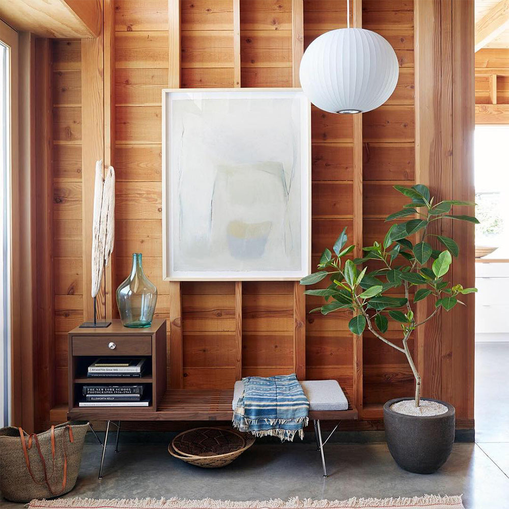 Minimalist White Bubble Hanging Pendant Light