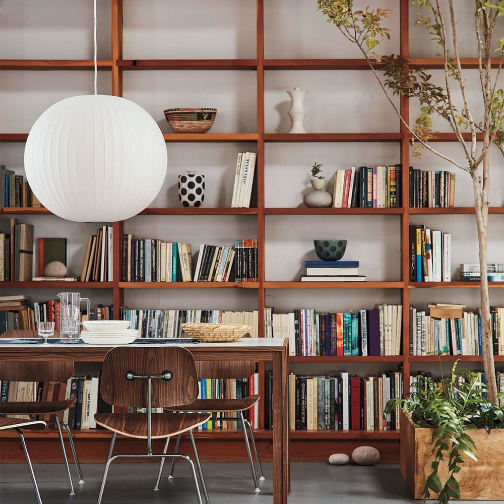 Minimalist White Bubble Hanging Pendant Light