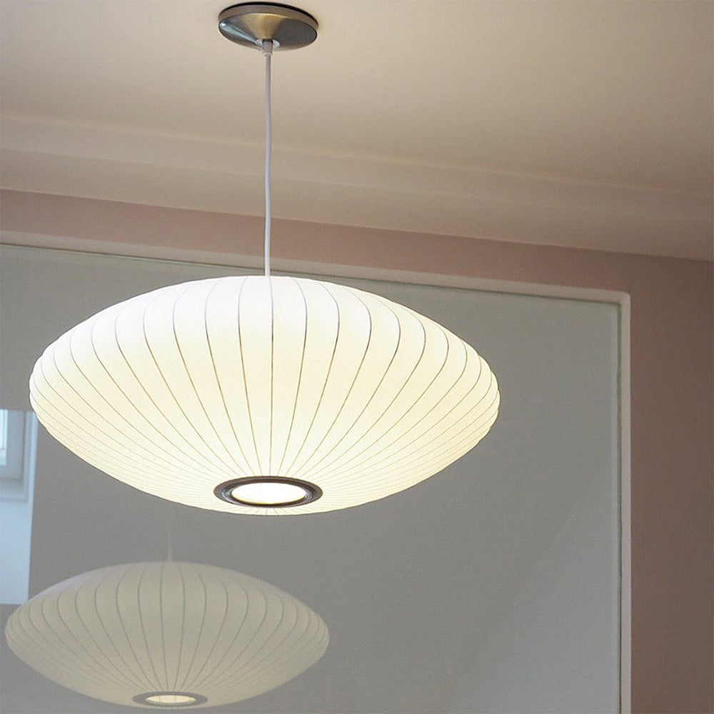 Minimalist White Bubble Hanging Pendant Light