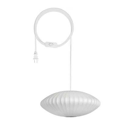 Minimalist White Bubble Hanging Pendant Light