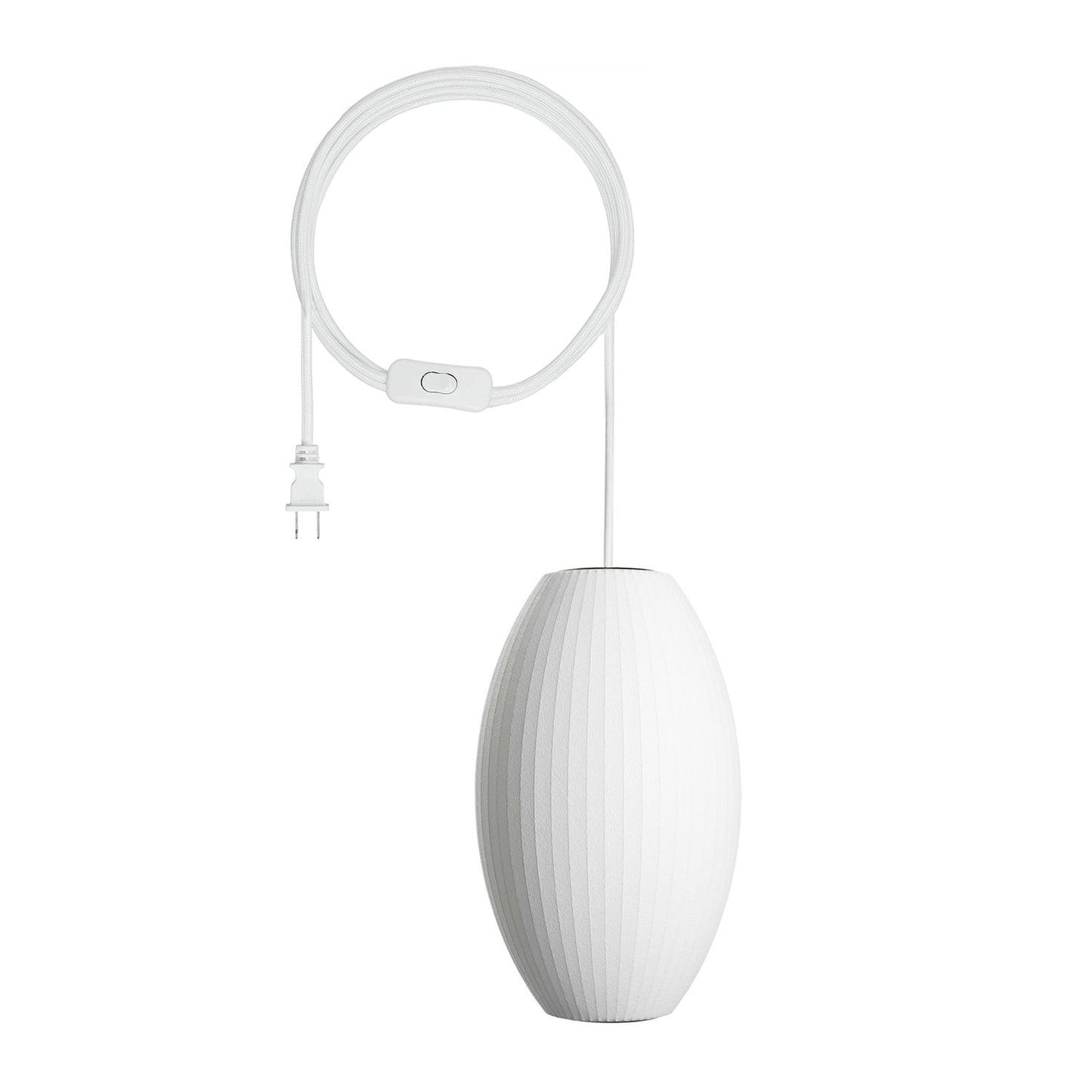 Minimalist White Bubble Hanging Pendant Light