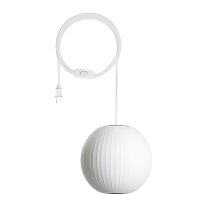 Minimalist White Bubble Hanging Pendant Light