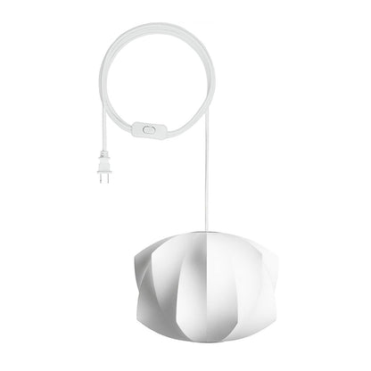 Minimalist White Bubble Hanging Pendant Light