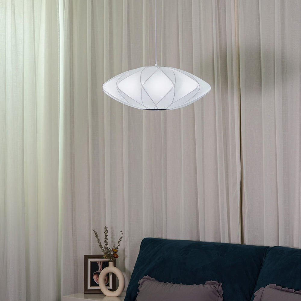 Minimalist White Bubble Hanging Pendant Light